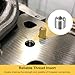 HARFINGTON 10pcs Thread Repair Inserts M16 x 2 Male to M12 x 1.75 Female Thread 15mm Long Stainless Steel Reducing Nuts Metric Self Tapping Sleeves Threaded Reducer Industrial Fasteners