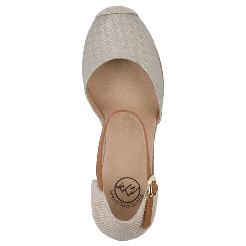 Image of WHITE MOUNTAIN Women's Mamba Espadrille Wedge Sandal