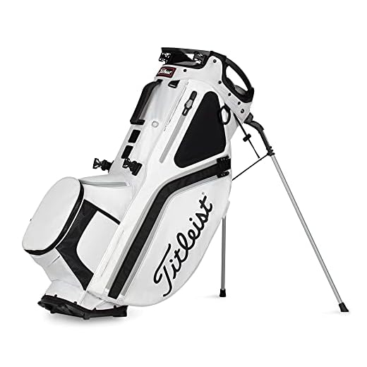 Titleist - Hybrid 14 Golf Bag - White/Black/Gray