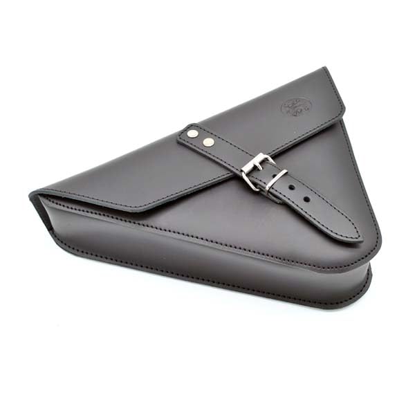 ExMoto Borsa Laterale Borsello da Telaio Nero in Pelle per DUCATI SCRAMBLER (Black)