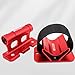 Fancyes Bike Fork Mount Car Roof Rack Support Bike Stand Aluminum Alloy Accessories Quick Release Thru Axle Carrier Bicycle Front Fork Fixed Clip, Red