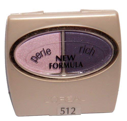 Loreal Paris Wear Infinite Eyeshadow Duo, Spring Violet #512.New Formula
