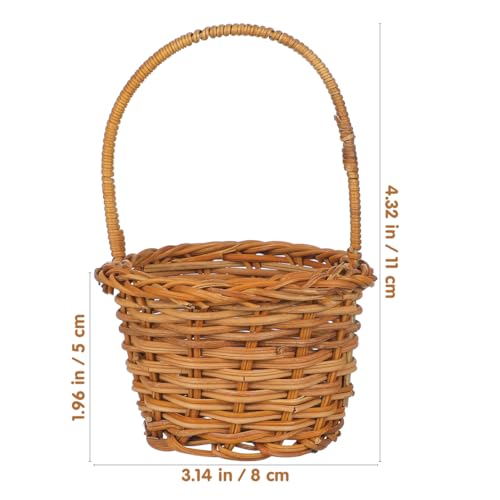 Panier à linge en bois et petit rangement de table pour buanderie