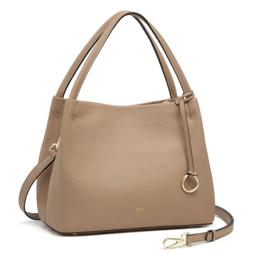 Image of Kattee Leather Purses for Women,Small Crossbody Bags for Women Trendy,Top Handle Handbags Satchel Bag with Adjustable Strap