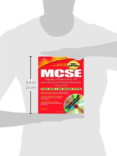 MCSE Designing a Windows Server 2003 Active Directory and Network Infrastructure(Exam 70-297): Study Guide & DVD Training System