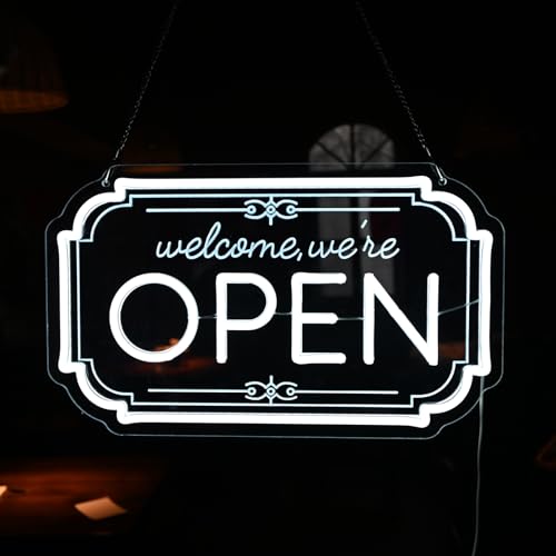 Amazon | プランゾ（Planzo）オープンネオンサイン 【店内装飾】OPEN