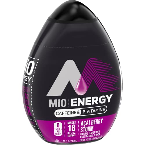 Image of Mio Energy Liquid Water Enhancer, Acai Berry Storm, 1.62 Fl Oz (Pack of 4)