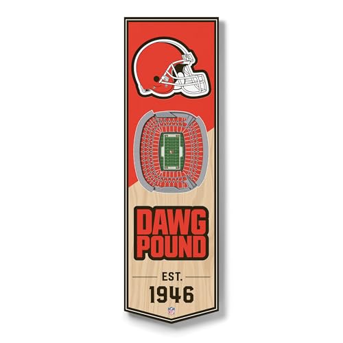Image of YouTheFan NFL 3D Stadium Banner - 6x19