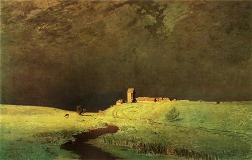 Peinture Murale Nordique Kuindzhi | Impression de prestige sur toile 60x90cm