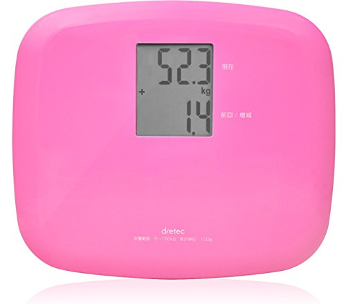 dretec 体重計 デジタル ヘルスメーター クラベール BS-164PK