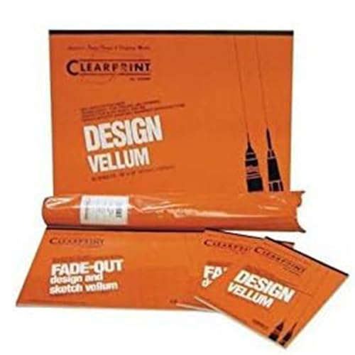 Feuilles vélin 100% coton Clearprint 1000H avec bloc de titre pour ingénieur