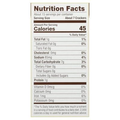 West minsterr Mini Saltines 8 oz (Pack of 12)