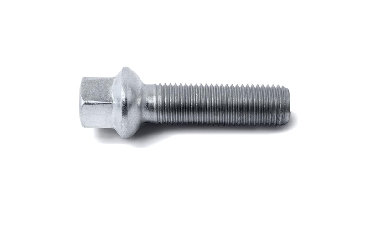 H&R 1453502 Wheel Bolt Round-Head R14 M14x1.50-Length 35mm (e.g.  