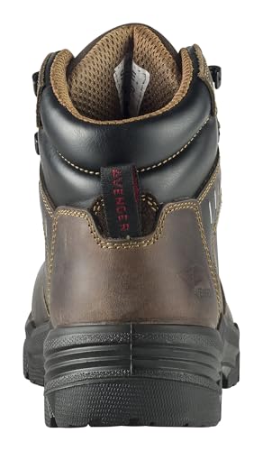 Image of Avenger Foundation Work Boots for Men - Waterproof, Non-Slip, Puncture Resistant, EH, Carbon Toe Safety Shoes - ASTM F2413