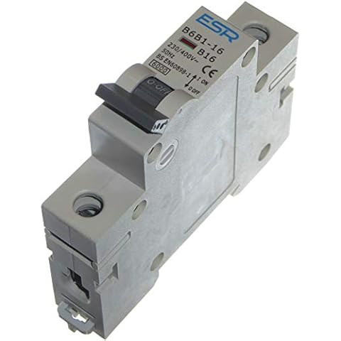 Circuit Breaker MCB Single Pole Type B (16A) Cover