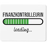 JUNIWORDS Mauspad Mousepad, Finanzkontrolleurin Loading (6195822)