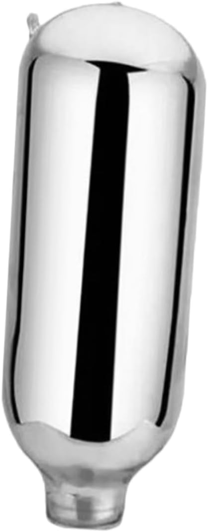 KICHOUSE Hot Liquids Glass Liner Modern Vase for Centerpiece 304 Stainless Steel Inner Vase Heat Insulation for Water Jug Ideal for Decorative Use