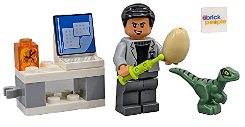 LEGO Jurassic World Laboratoire Dr. Wu cadeau d'anniversaire pour enfant fan