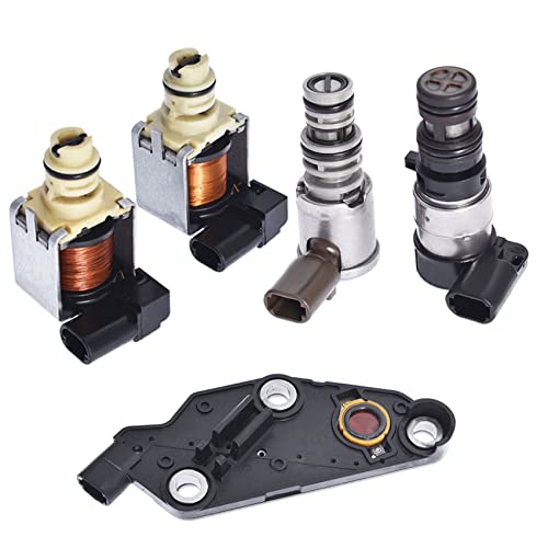 labwork 4T65E Transmission Solenoid Kit Set Replacement for Chevrolet Replacement for Buick 1997-2002