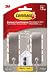 Command 17034BN-2ES Medium Brushed Nickel Decorative, 2 Hooks Per Pack