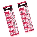 Bottone Batterie a bottone AG9 LR936, compatte e durevoli, per vari dispositivi a bassa potenza, diametro 9,5 mm, confezione da 10/20 pezzi