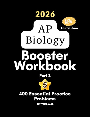 AP Biology Booster Workbook (Part 2) : 400 Essential Practice Problems