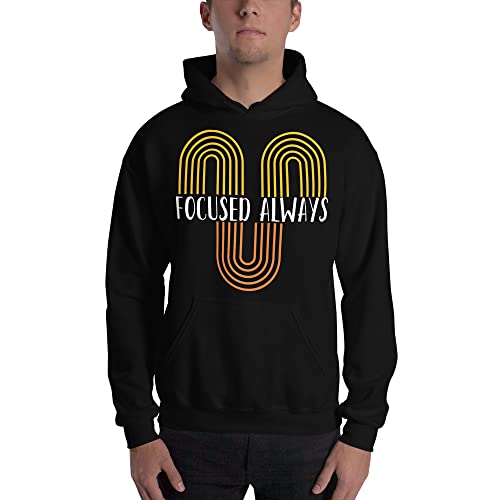 Sweat à capuche très doux et lisse noir confortable XXXXL