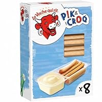 Découvrez Pik & Croq, la spécialité fromagère qui va faire fondre de plaisir vos petits gourmands ! Avec ses barquettes pratiques, ce snack ludique allie le bon goût de La Vache qui rit à des gressins croustillants. Parfait pour un goûter après l'éco...