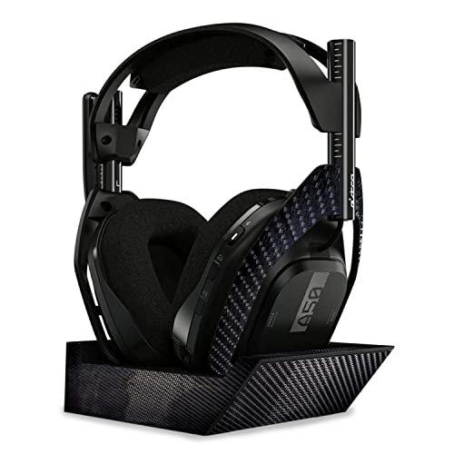 Image of MightySkins Carbon Fiber Skin Compatible with Astro A50 Wireless Headphones + Base Station (Gen 4) - Ripped | Protective, Durable Textured Carbon Fiber Finish | Easy to Apply | Made in The USA