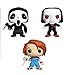 Funko Pocket POP: Horror - Ghostface, Chucky, Billy Toy Figure,Multicolor