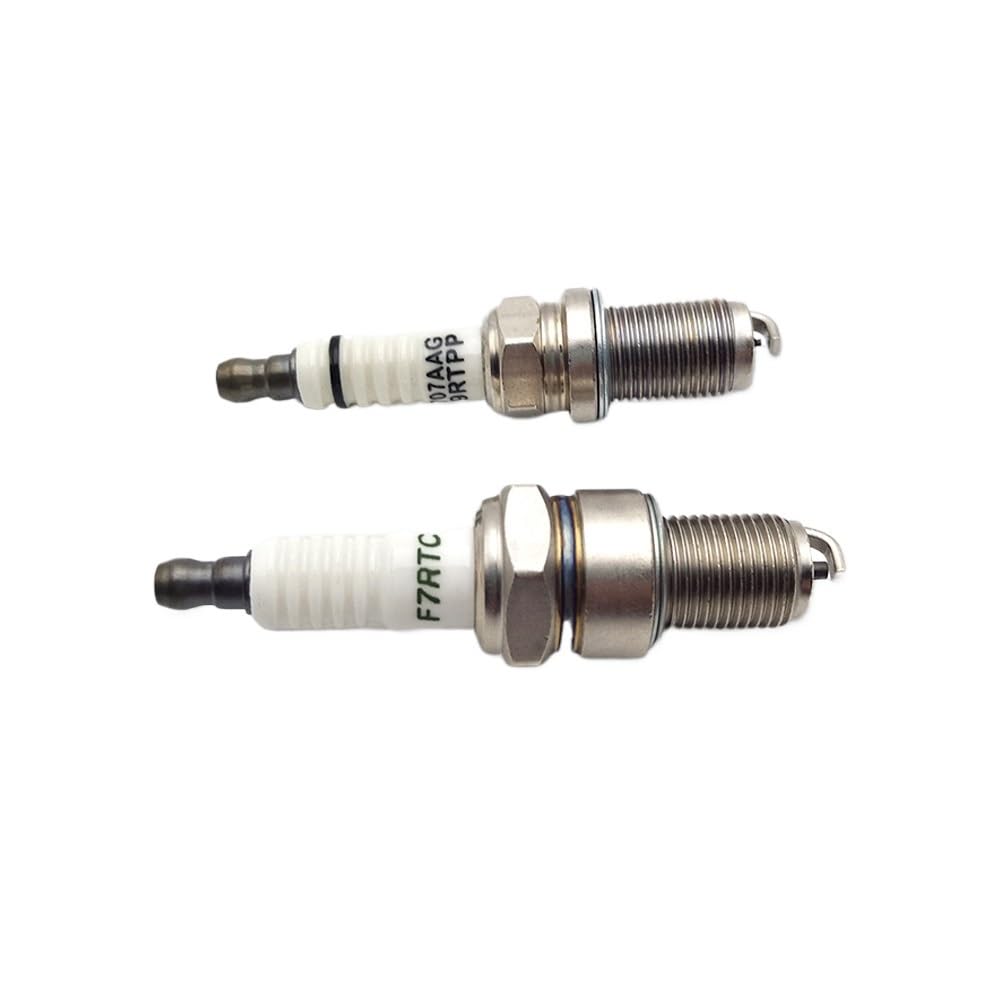 Bujía Accesorios for motocicleta M14xP1.25, bujía de encendido F7RTC y K9RTPP, compatible con motor de 2 tiempos YA MAHA DT230 MT250.(K9RTPP)