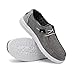 Hey Dude Women's Wendy Chambray Onyx Size 8 | Women’s Shoes | Women’s Lace Up Loafers | Comfortable & Light-Weight