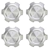 for Toyota Prado 2010 2011 2012 2013 Car Wheel Hub Center Cap, Snap-in Hub-Cap Stickers ABS Automotive Hubcaps Set Wheels Protector Rim Exterior Decoration