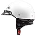 LS2 Helmets Unisex-Adult Half-Size-Helmet-Style Bagger Helmet (Pearl White, Medium)