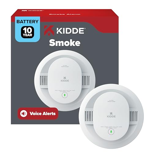 Kidde Smoke Detector, 10-Year Battery-Powered, 20SD10-V, 1 Pack - image 1