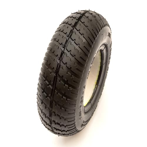 Replacement Solid PU Rubber Tyre, Black, 2.80/2.50-4