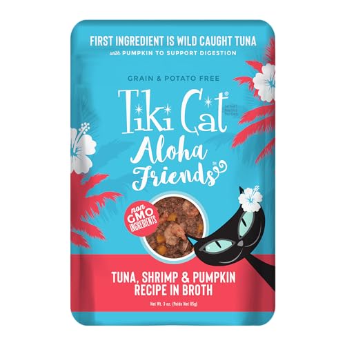 Tiki Cat Aloha Friends Tuna & Pumpkin
