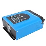 Miskall MPPT Solar Ładunek, DC12V 24 V 36V 48V Wysoka wydajność regulator baterii Solar Panelu 150 V W/LCD Praca z litem, żelem, AGM, żelem i zalanym (Stop aluminiowy+ABS)