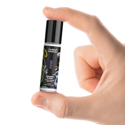 Healing Solutions Aceite Esencial Roll on Rest Blend Orgánico 10ml miniatura 4
