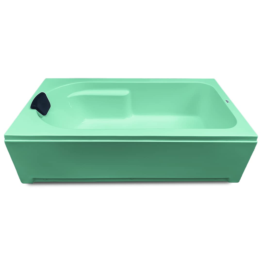 MADONNA Alexander Acrylic 6 feet Portable Bathtub - Green