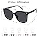 SOJOS Sunglasses for Women Men Vintage Style Shades SJ2157,Black/Grey