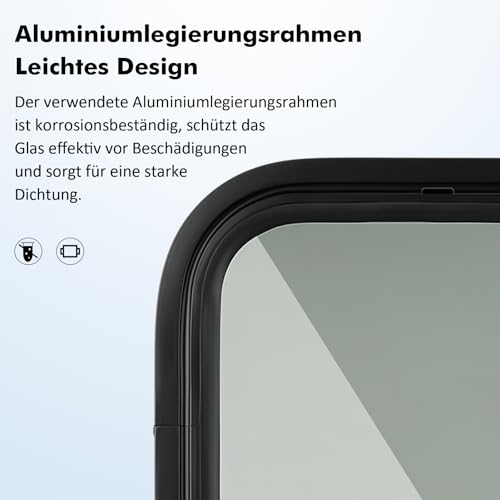 GEARMONSTER Wohnwagen Fenster, Caravan Seitenfenster, Wohnmobil Schiebefenster, Wohnwagen Fenster getönt mit Fliegengitter für Wohnmobile, Anhänger, 600x300mm Wohnwagenfenster