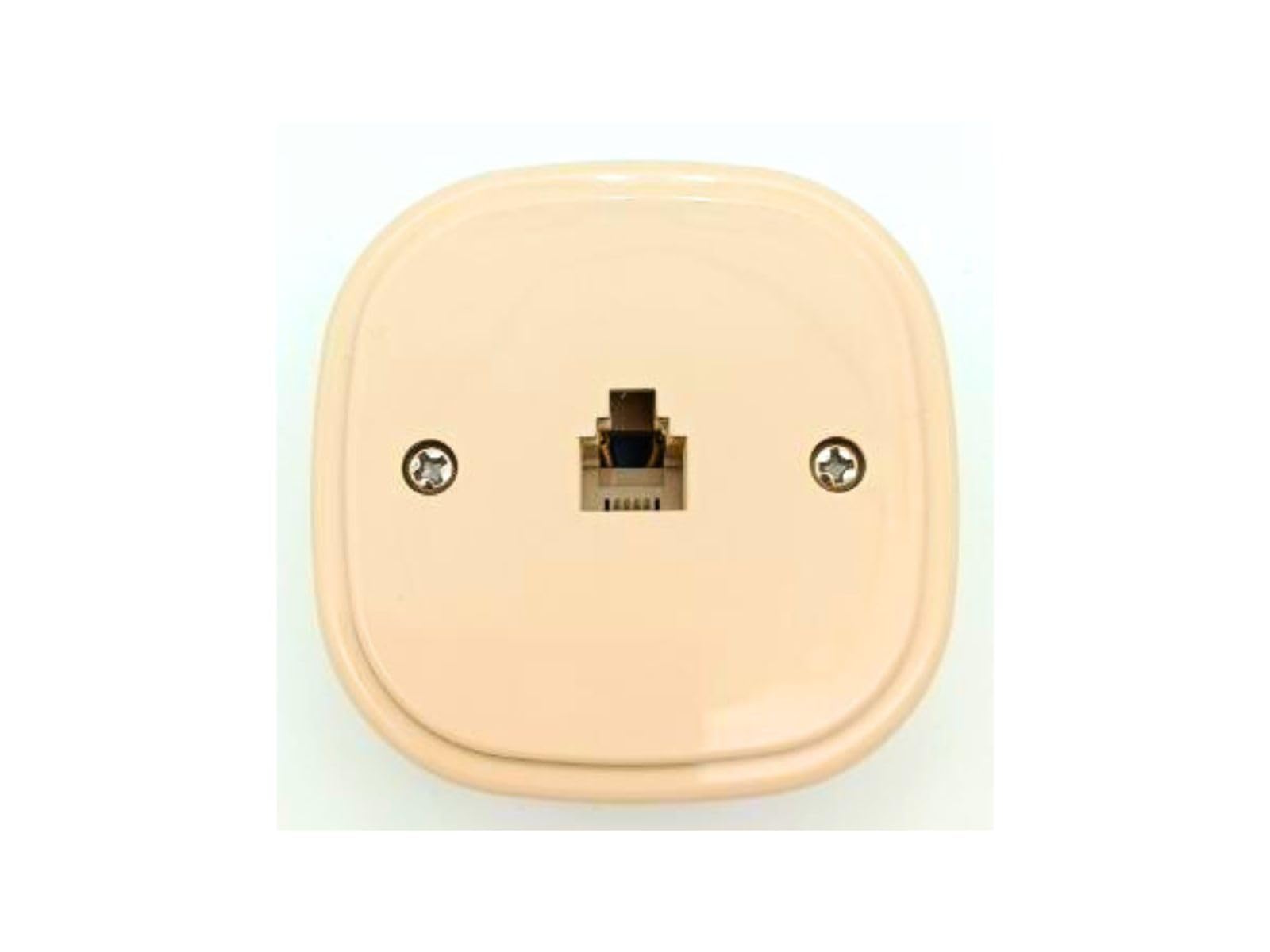 Connettore PCB RJ11 6P4C A 90° Per Telefono - Presa Modulare Angolo Retto 4 Pin, Nuovo