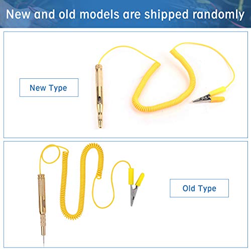 Auto Voltage Tester, Auto Circuit Tester Pen 6-24 V Circuit Tester Gloeilamp met Coil Kabel voor Auto Reparatie - Image 7