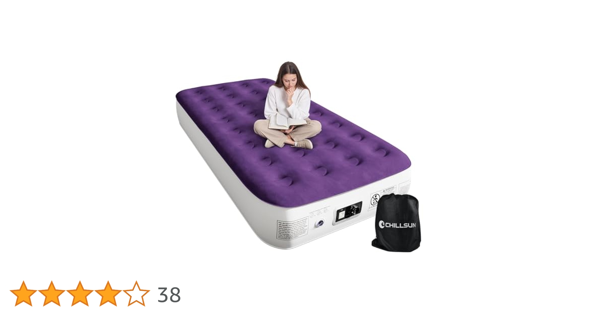 Amazon.co.jp: CHILLSUN エアーベッド シングルサイズ 電動