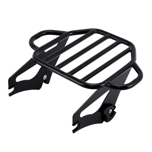 Porte-bagages moto amovible double niveau : sécurisez vos bagages sur Street Glide et Touring