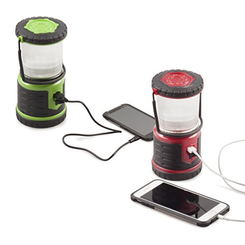 Blazin' Battery LED Rechargeable Lantern | 500 Hour Runtime | Power Bank | Storm Light (600 Lumen, Taupe) - Thumbnail 4