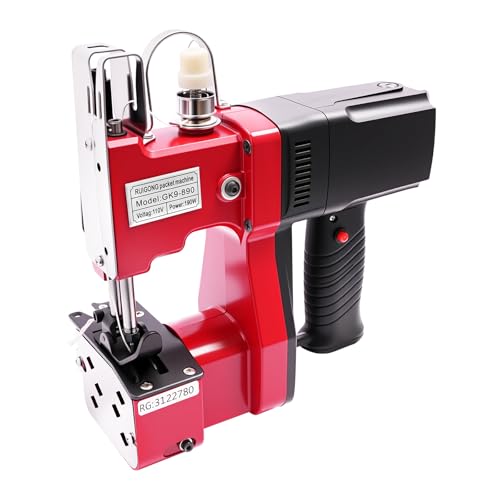 Heavy Duty Leather Sewing Machine for Canvas, Upholstery & Repairs, Industrial with Powerful Motor, Adjustable Stitch Length, Compatible with Thick Fabrics & Leather Craft Tools