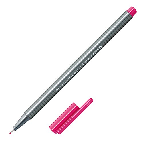 Staedtler Triplus FineLiner 334 feutre superfine 0,3 mm magenta pour bullet journal créatif