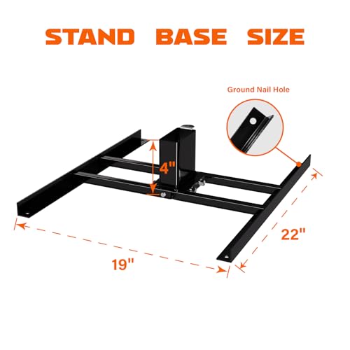 Image of Highwild 6 inch x 3 /8 inch AR500 Dueling Tree Paddle Set Reactive Steel Dueling Tree Targets DIY Shooting Target Kit for Shooting Range Outdoor
